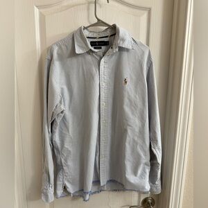 Polo Ralph Lauren Y2K Button Down Raw Hem